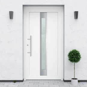 Energieeffiziente Kunststoff-Haustür von 3S Systeme