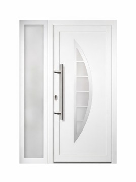 3S Kunststoff-Haustür Dekor Anthrazit