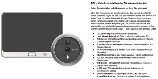 Digitaler Türspion DP2